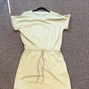 Lou & Grey Green Mini Dress